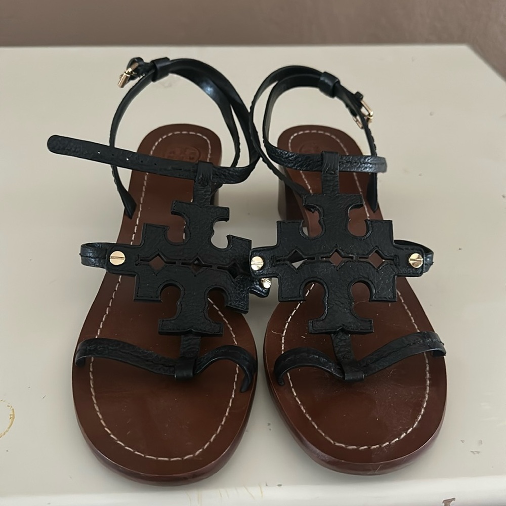 Tory Burch Open-Toe Heels